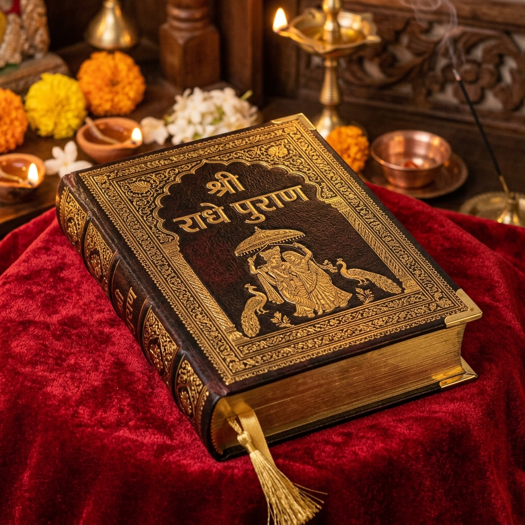 Shree Radhey Puran Scripture Book